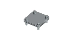 Złącze uniwersalne 3-elem. 80x80 bednarka-bednarka stal ocynkowana galwanicznie 215.1.1 OC 21501101