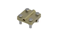 Złącze uniwersalne 3-elem. 60x60 drut8-drut8 mosiądz 214.4.1 MS 21401410