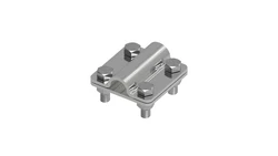 Złącze uniwersalne 2-elem. 60x60 bednarka-pręt16 stal nierdzewna 214.3 NI 21400305