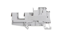 Złączka szynowa 4-przewodowa 4mm2 śrubowa/wtykowa szara UT 4-QUATTRO/ 2P 3060296 /50szt./