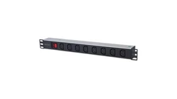 Listwa zasilająca Rack 1U 110-250V/16A 8X C13 kabel 2M 163620