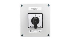 Łącznik krzywkowy 80A rozłącznik 0-1 4 - biegunowy w obudowie OB17 SK80-2.8210\OB17