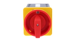 Łącznik krzywkowy 80A przełącznik rozruchowy trójfazowy 0 Y A mocowany do pulpitu czoło zamykane żółto-czerwone SK80-4.831\P08