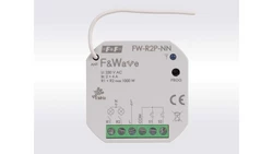 Dopuszkowy przekaźnik dwukanałowy braz przewodu N FiWave FW-R2P-NN