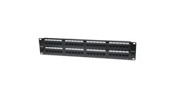 Patch Panel 48-Portów RJ45 UTP Kat.5e 2U Rack 19