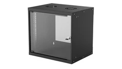 Szafka wisząca 9U 540X400 Rack 19 Basic Flatpack Czarna 714174