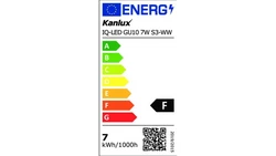 Żarówka LED IQ-LED GU10 7W S3-WW 29806