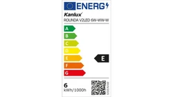 Oprawa downlight ROUNDA V2LED6W-WW-W 28938