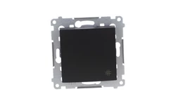 Simon 54 Łącznik krzyżowy (moduł) 10AX 250V szybkozłącza, czarny mat DW7.01/49