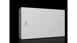 AX Obudowa kompaktowa 600x380x210 mm blacha stalowa z pł. mont. jednodrzwiowa 1 zamek dźwigienkowy 1039000 (1039.000 )EC09943345