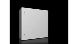 AX Obudowa kompaktowa 600x600x250 mm blacha stalowa z pł. mont. jednodrzwiowa 2 zamki dźwigienkowe 1054.000