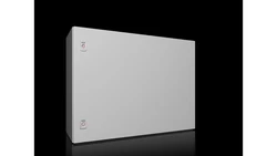 AX Obudowa kompaktowa 800x600x300 mm blacha stalowa z pł. mont. jednodrzwiowa 2 zamki dźwigienkowe 1055.000