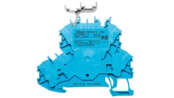 Złączka 2-piętrowa 2,5mm2 N/N niebieska TOPJOBS 2002-2234 /50szt./