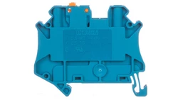 Złączka przelotowa 2-przewodowa z odłącznikiem nożowym 2,5mm2 niebieska UT 2,5-MT BU 3046553 /50szt./
