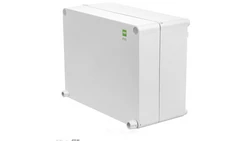 INDUSTRIAL Puszka hermetyczna n/t 220x170x107 z zawiasami IP65 szara 2717-03