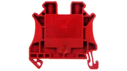 Złączka szynowa przepustowe 2-przewodowa 10mm2 czerwona Ex UT 10 RD 3046304 /50szt./