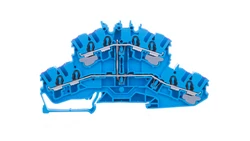 Złączka 2-piętrowa 2,5mm2 niebieska TOPJOBS 2002-2409 /50szt./