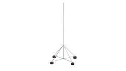 Maszt na czworonogu do zwodów poziomych wysokich 5m aluminium 65.5 AL ZA 2P CZ 65125009