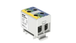 Złączka OTL-PEN50 żółto-zielony, niebieski 2xAl/Cu 1,5-50mm² 1000V AC / 1500V Zacisk uniwersalny do instalacji TN-C-S MAA2050P10