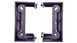 Simon Classic Puszka natynkowa głęboka (40mm) pojedyncza składana, inox (met.) PSC/21