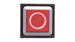 Napęd przycisku czerwony /O/ z samopowrotem Q25D-10 090421