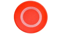 Wkładka do przycisku 22mm płaska czerwona z symbolem STOP 0 M22-XD-R-X0 218153