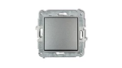 MINI Mechanizm łącznika krzyżowego (jeden klawisz bez piktogramu) srebrny metalik 7MWP-6.1