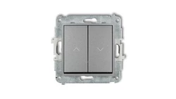 MINI Mechanizm łącznika żaluzjowego z podtrzymaniem srebrny metalik 7MWP-88