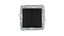 Mechanizm łącznika zwiernego żaluzjowego z podtrzymaniem 12MWP-88