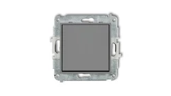 MINI Mechanizm łącznika krzyżowego (jeden klawisz bez piktogramu) szary mat 27MWP-6.1