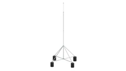 Maszt izolowany na czworonogu do zwodów poziomych wysokich 6m aluminium 65.6 AL IZ 5P CZ 65356009