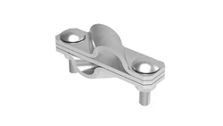 Złącze krzyżowe skośne pręt-pręt 3-elem. stal nierdzewna 116.8 NI 11600805