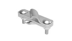 Złącze krzyżowe skośne pręt-pręt 3-elem. stal nierdzewna 116.7 NI 11600705