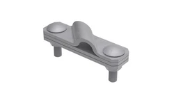 Złącze krzyżowe skośne pręt-bednarka 3-elem. stal ocynkowana ogniowo 116.3.2 OG 11602302