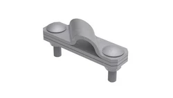 Złącze krzyżowe skośne pręt-bednarka 3-elem. stal ocynkowana ogniowo 116.1.2 OG 11602102