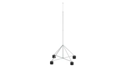 Maszt izolowany na czworonogu do zwodów poziomych wysokich 5m aluminium 65.5 AL IZ 3P CZ 65335009