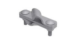 Złącze krzyżowe skośne pręt-pręt 3-elem. stal ocynkowana ogniowo 116.6 OG 11600602