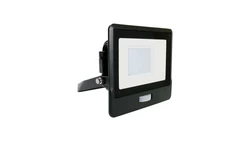 Projektor LED z czujnikiem ruchu 30W 2340lm 6500K Dioda SAMSUNG IP65 Czarny 5 Lat Gwarancji 20264