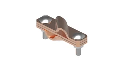 Złącze krzyżowe skośne pręt-pręt 3-elem. miedź 116.7 CU 11600703