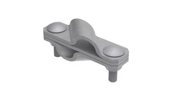 Złącze krzyżowe skośne pręt-pręt 3-elem. stal ocynkowana ogniowo 116.8 OG 11600802