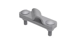 Złącze krzyżowe skośne pręt-bednarka 3-elem. stal ocynkowana ogniowo 116.2.2 OG 11602202