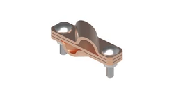 Złącze krzyżowe skośne pręt-pręt 3-elem. miedź 116.5 CU 11600503