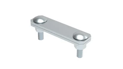Złącze krzyżowe skośne pręt-bednarka 2-elem. stal ocynkowana galwanicznie 116.0.1 OC 11610001