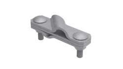 Złącze krzyżowe skośne pręt-pręt 3-elem. stal ocynkowana ogniowo 116.3 OG 11600302