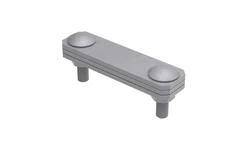 Złącze krzyżowe skośne pręt-bednarka 3-elem. stal ocynkowana ogniowo 116.0.2 OG 11602002