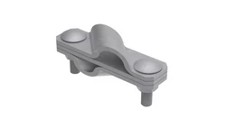 Złącze krzyżowe skośne pręt-pręt 3-elem. stal ocynkowana ogniowo 116.5 OG 11600502