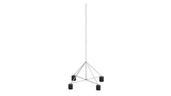 Maszt na czworonogu do zwodów poziomych wysokich 5m aluminium 65.5 AL ZA 4P CZ 65145009