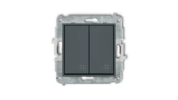 MINI Mechanizm łącznika podwójnego krzyżowego grafitowy mat 28MWP-66