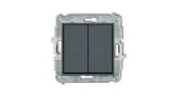 MINI Mechanizm łącznika żaluzjowego z podtrzymaniem grafitowy mat 28MWP-88