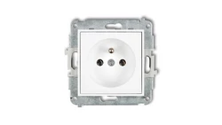 Mechanizm gniazda pojedynczego z uziemieniem 2P+Z (bez przesłon torów prądowych) MGP-1z